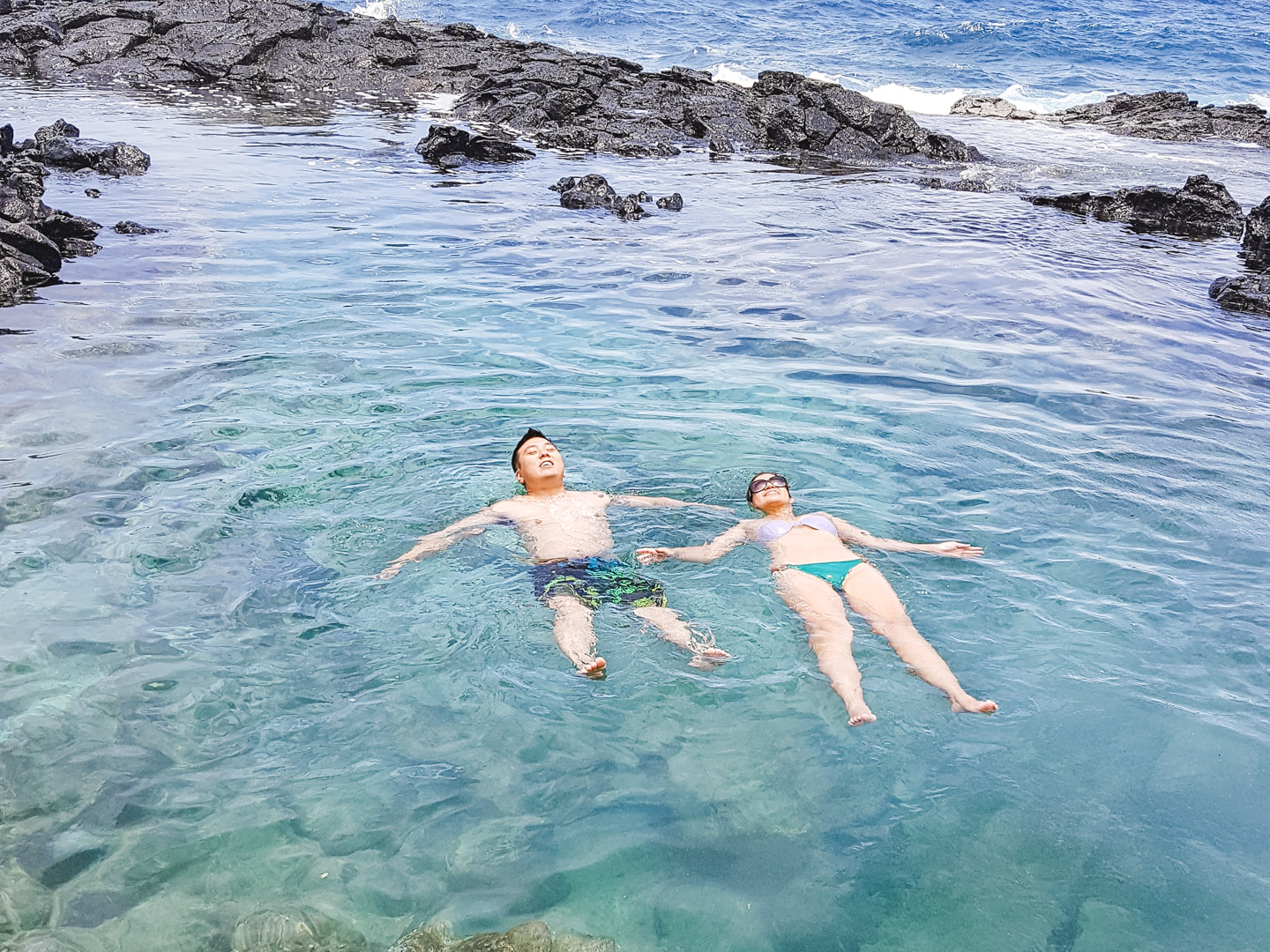 Oahu off the Beaten Path Floating in Makapuu Tide Pools