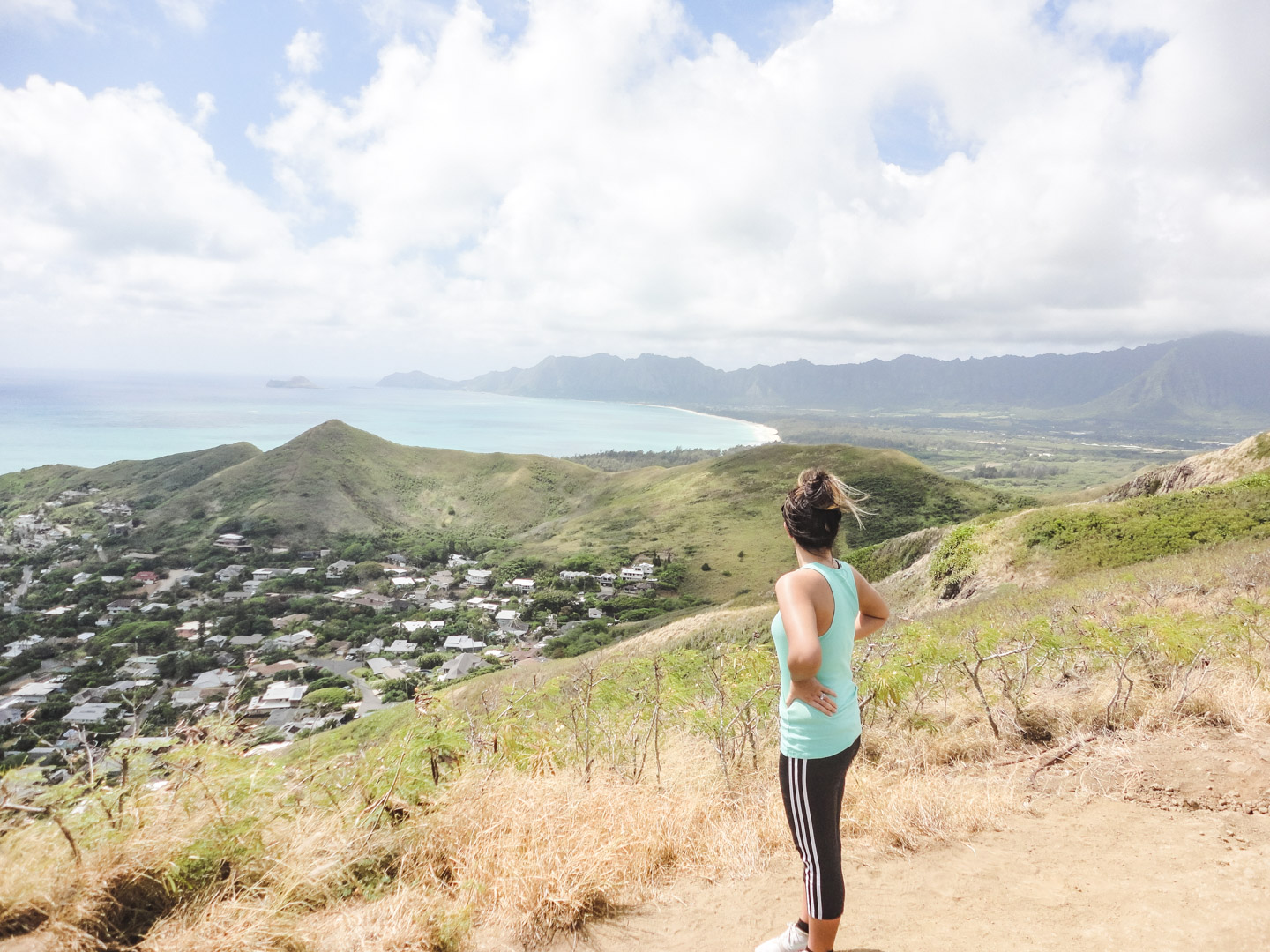 Oahu off the Beaten Path Lanikai Pillbox Hike View