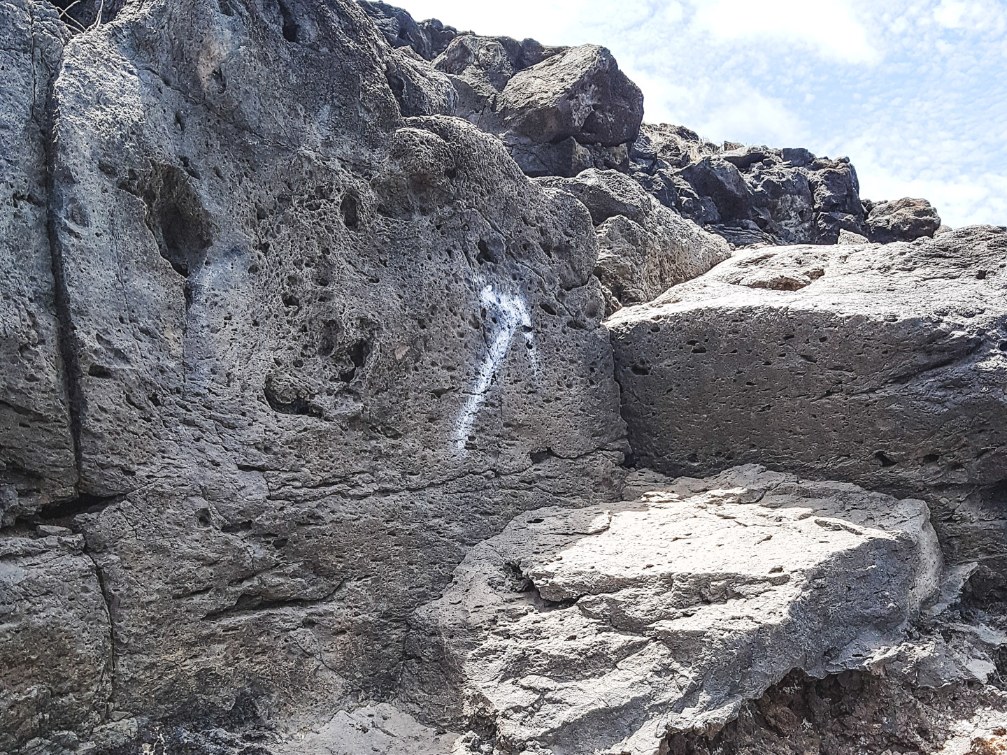 Oahu off the Beaten Path Makapuu Tide Pool Hike Arrows