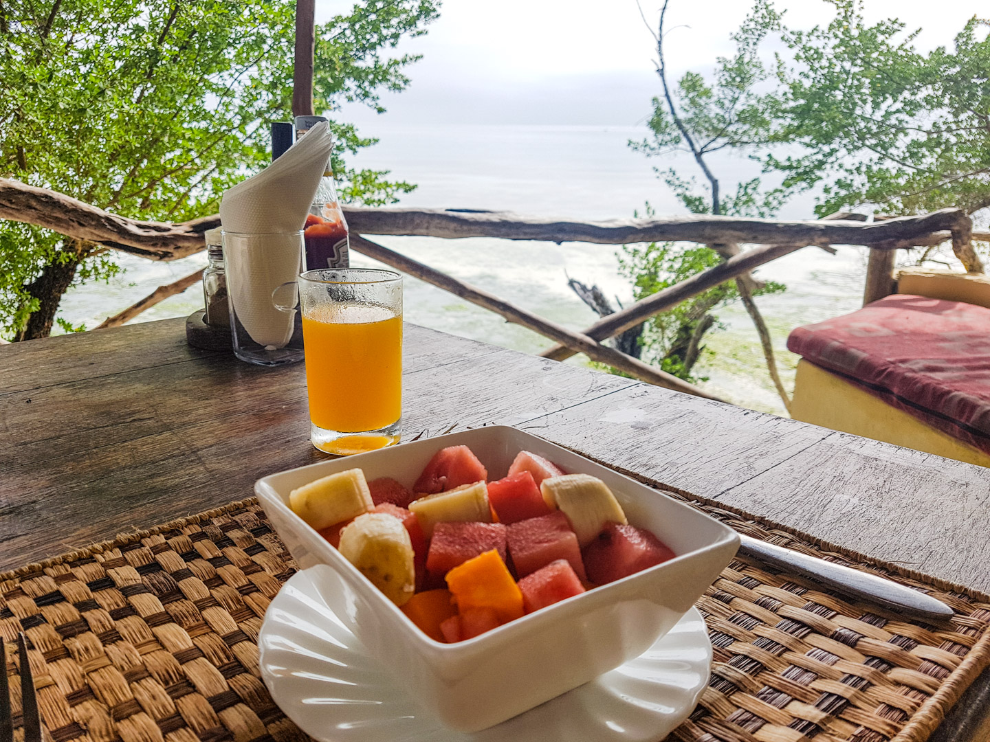 Fresh Fruit at Seasons Lodge