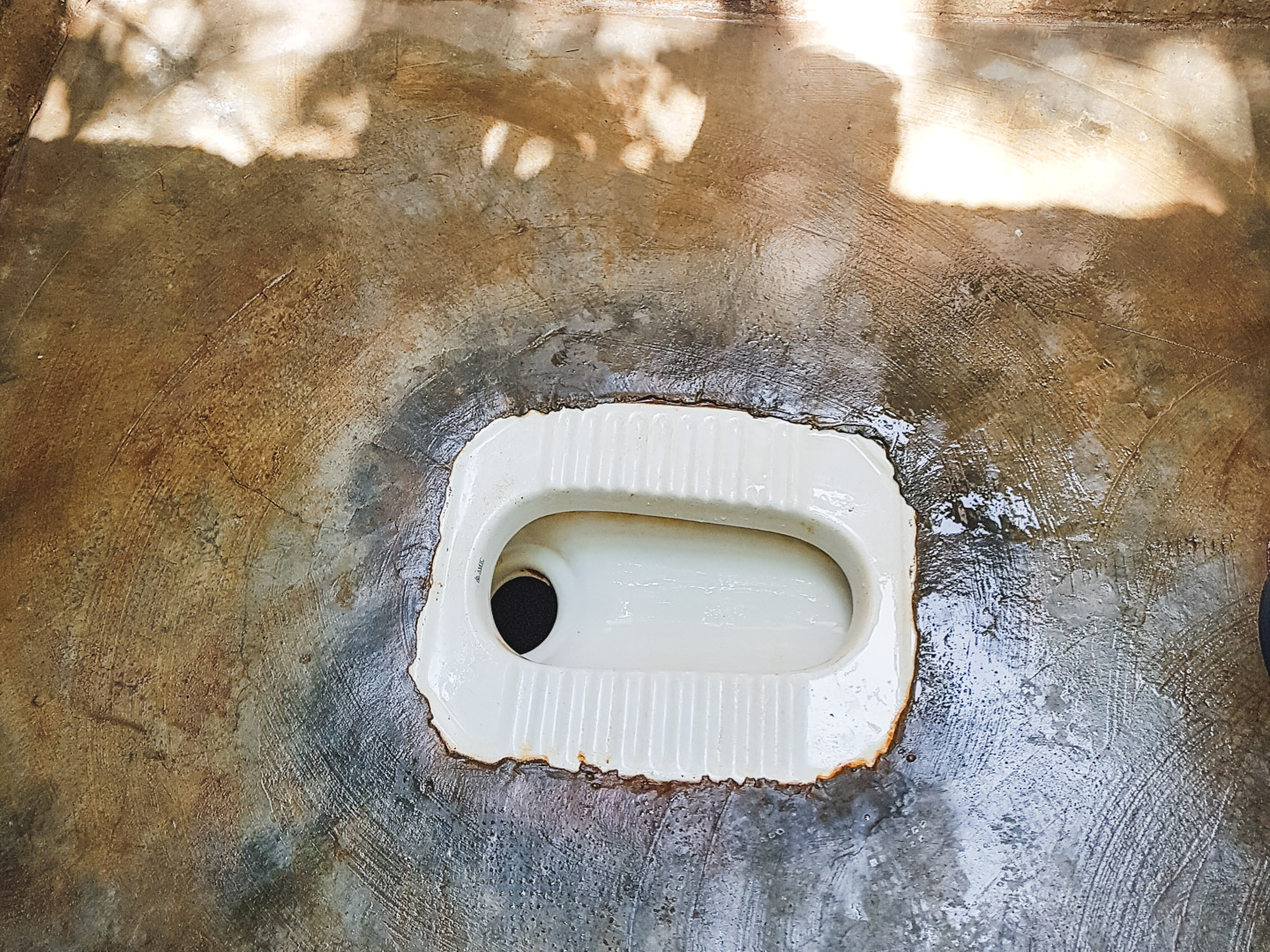 Toilet on Zanzibar Spice Tour