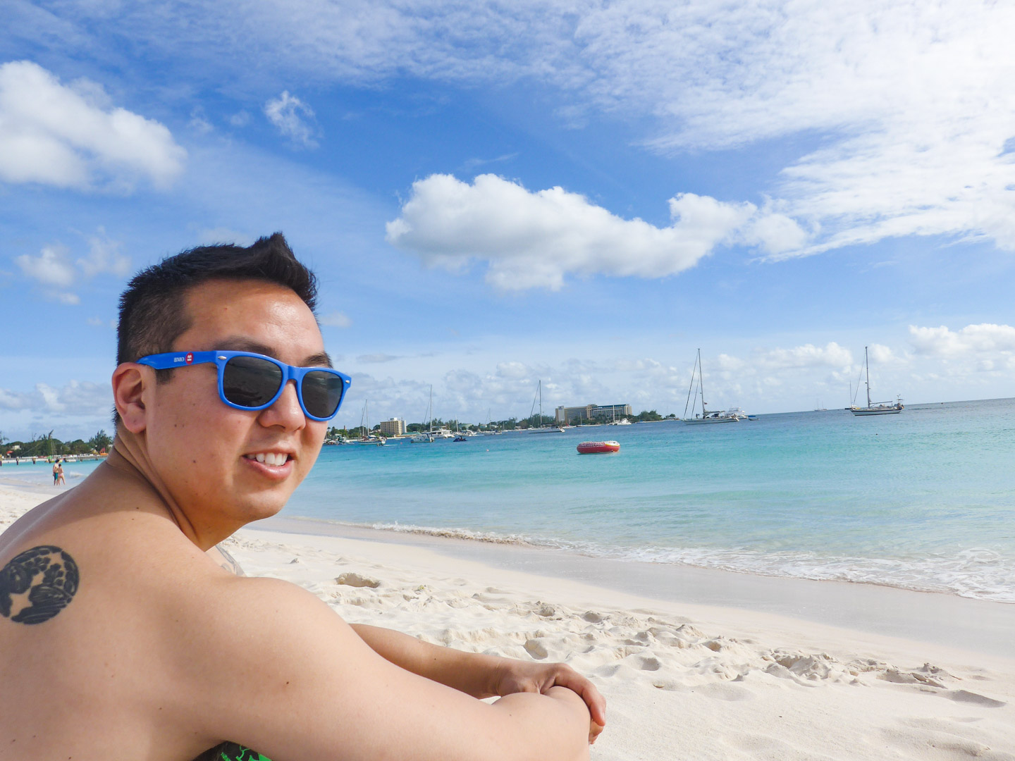 Carlisle Beach in Bridgetown Barbados