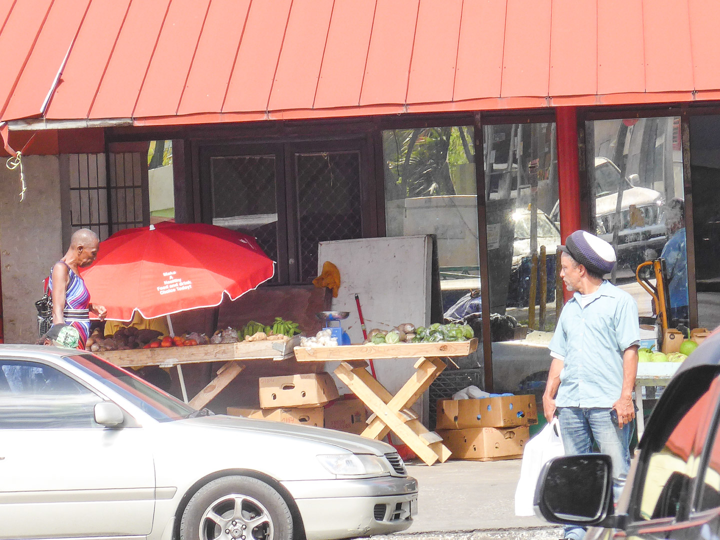 Wandering around Bridgetown Barbados 