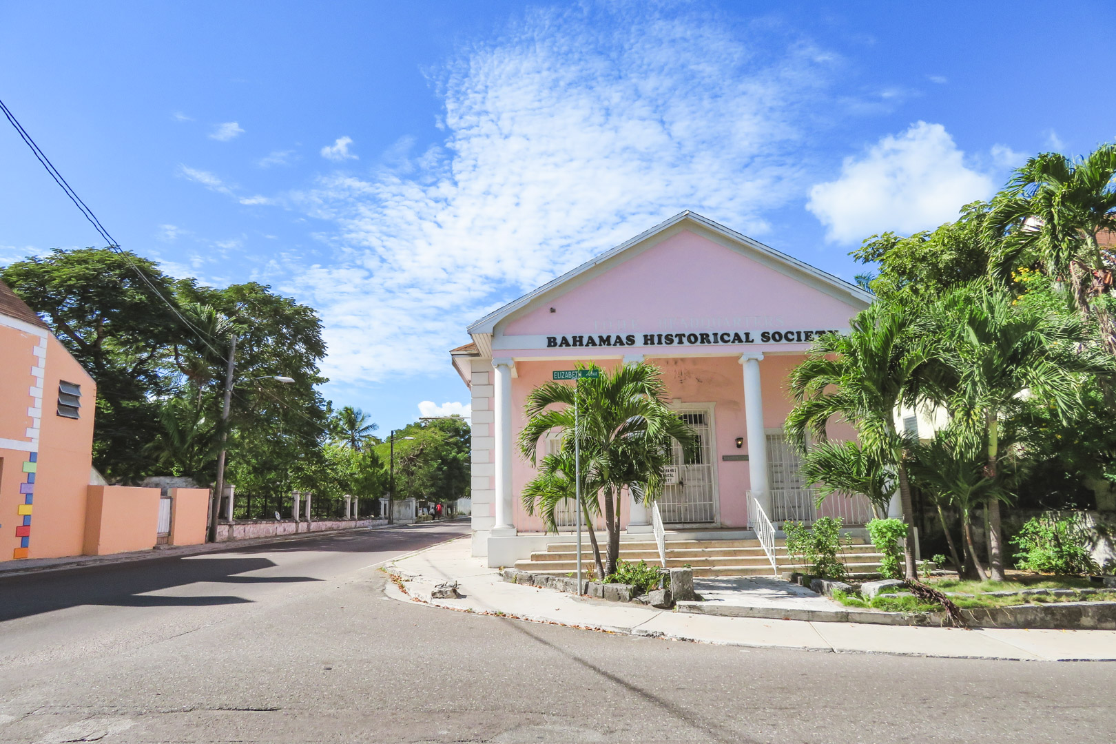 Exploring downtown Nassau Bahamas