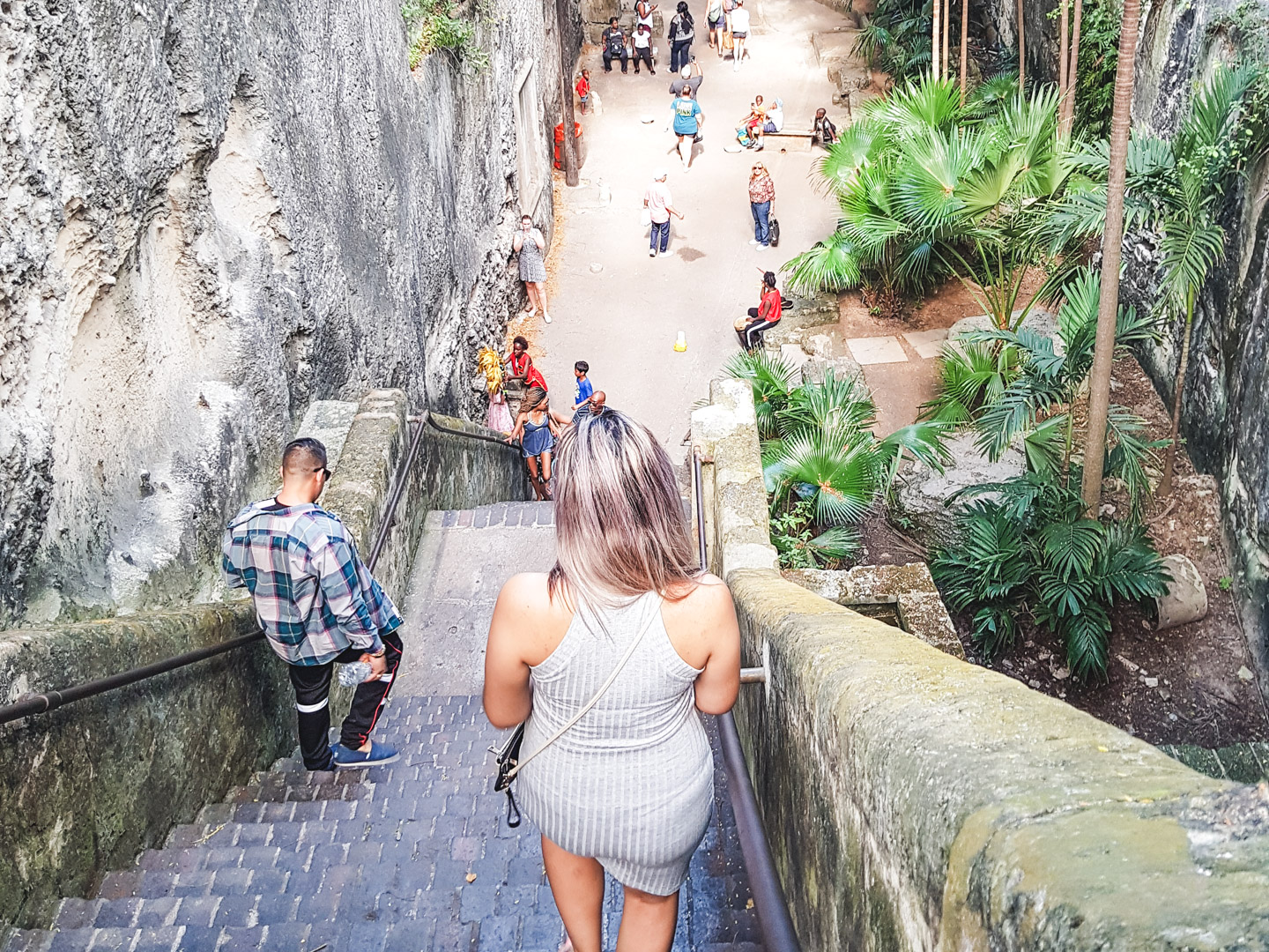 Queen's Staircase in Nassau