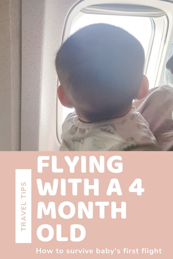 Flying with a 4 month old and feeling stressed wondering how to prepare? Having just flown with our baby we are excited to share our tips!