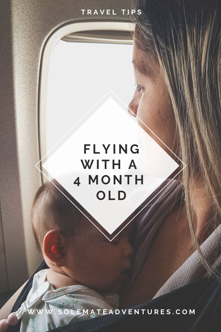 Flying with a 4 month old and feeling stressed wondering how to prepare? Having just flown with our baby we are excited to share our tips!