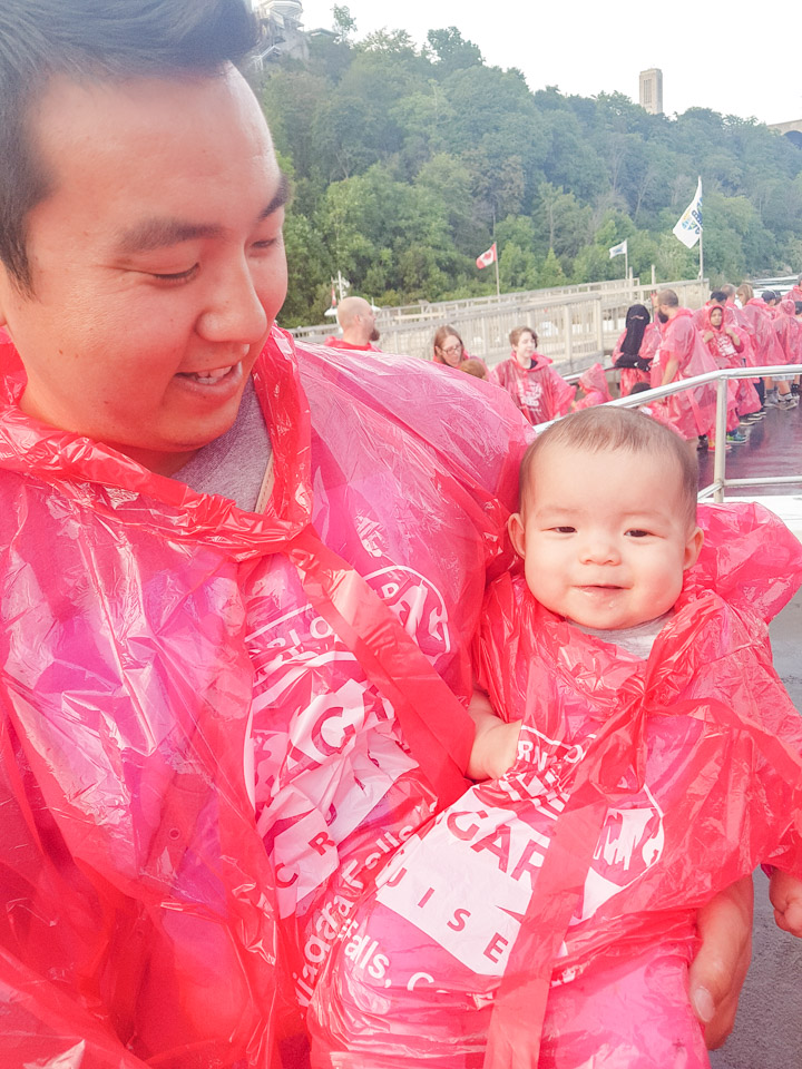 Niagara Falls Cruise with a Baby