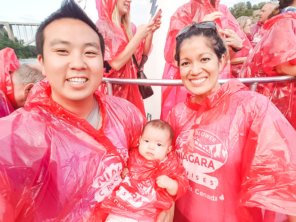 Niagara Falls Hornblower Cruise with a Baby