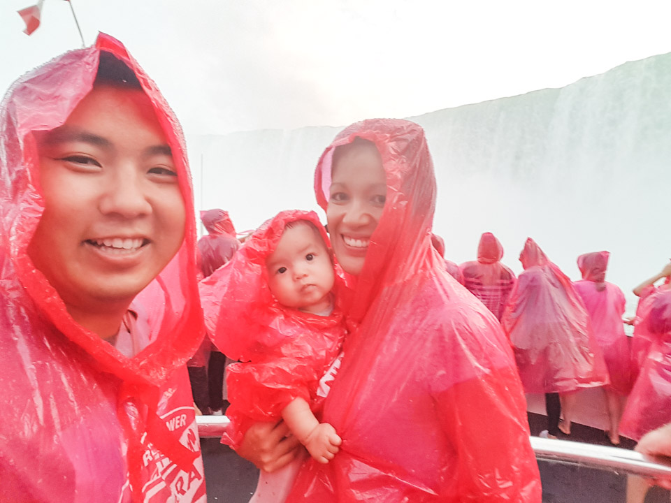 Niagara Falls with a 4 month old baby