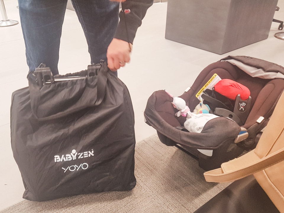 Babyzen Yoyo stroller and Nuna Pipa car seat