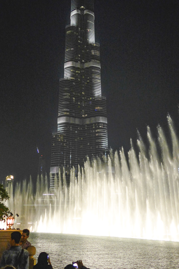 Burj Khalifa with Dubai Fountain