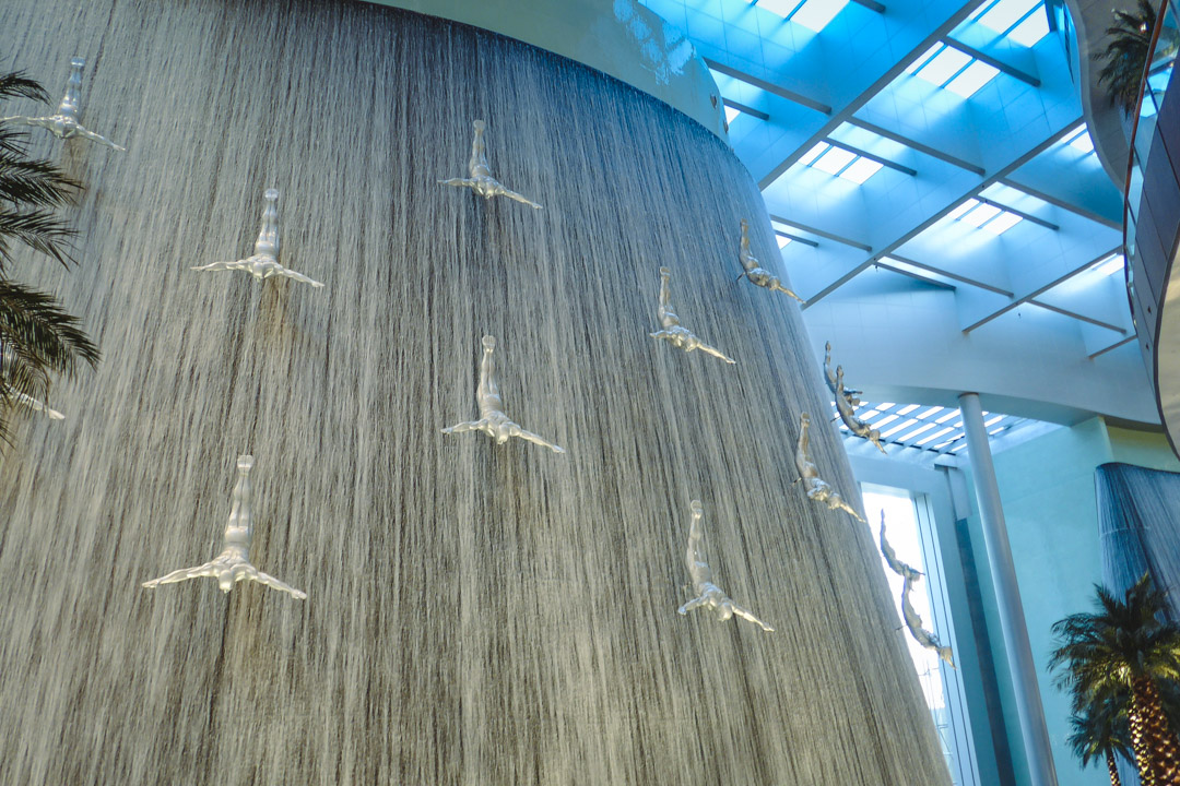 Dubai Mall Waterfall