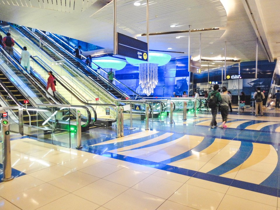 Dubai Metro Station