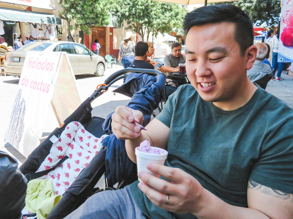 Ice cream in Bernal