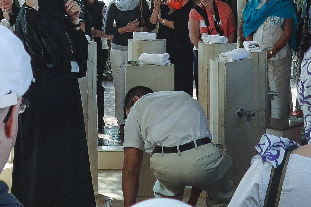 Jumeirah Mosque Wudu