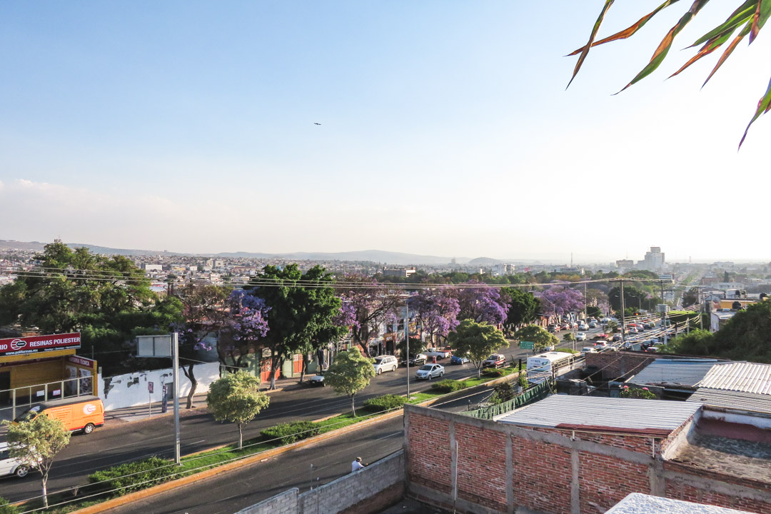 Rooftop view from La Encantada