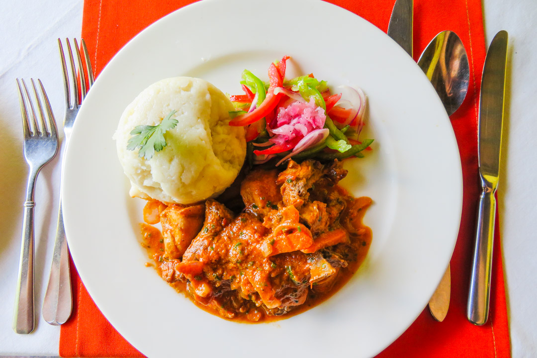 Tanzania Itinerary Moivaro Lodge Meal