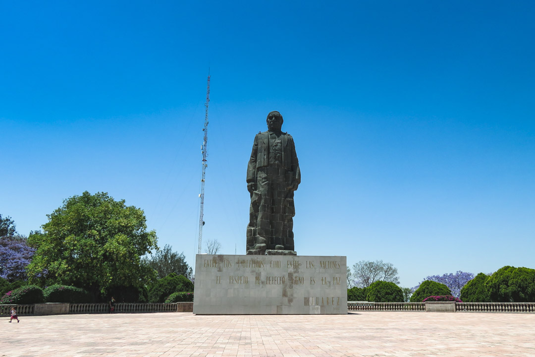 Things to do in Queretaro Statue of Benito Juarez