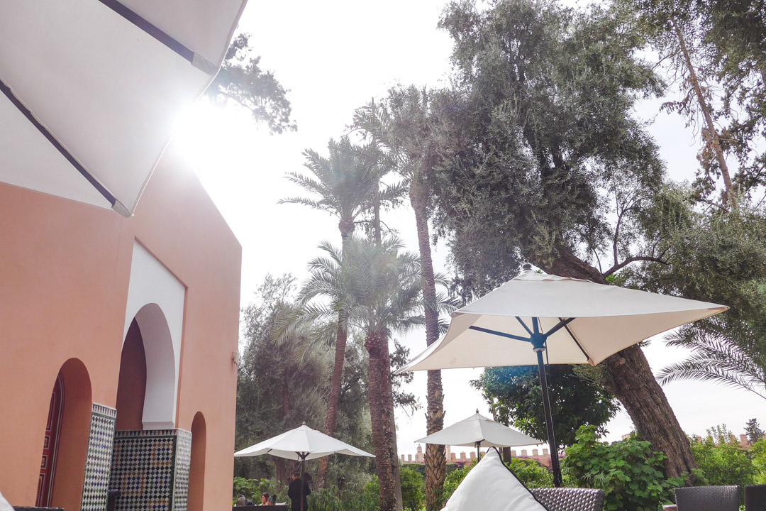 La Mamounia Afternoon Tea Le Menzeh Bar Terrace