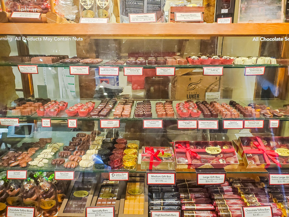 Chocolate Tofino Display