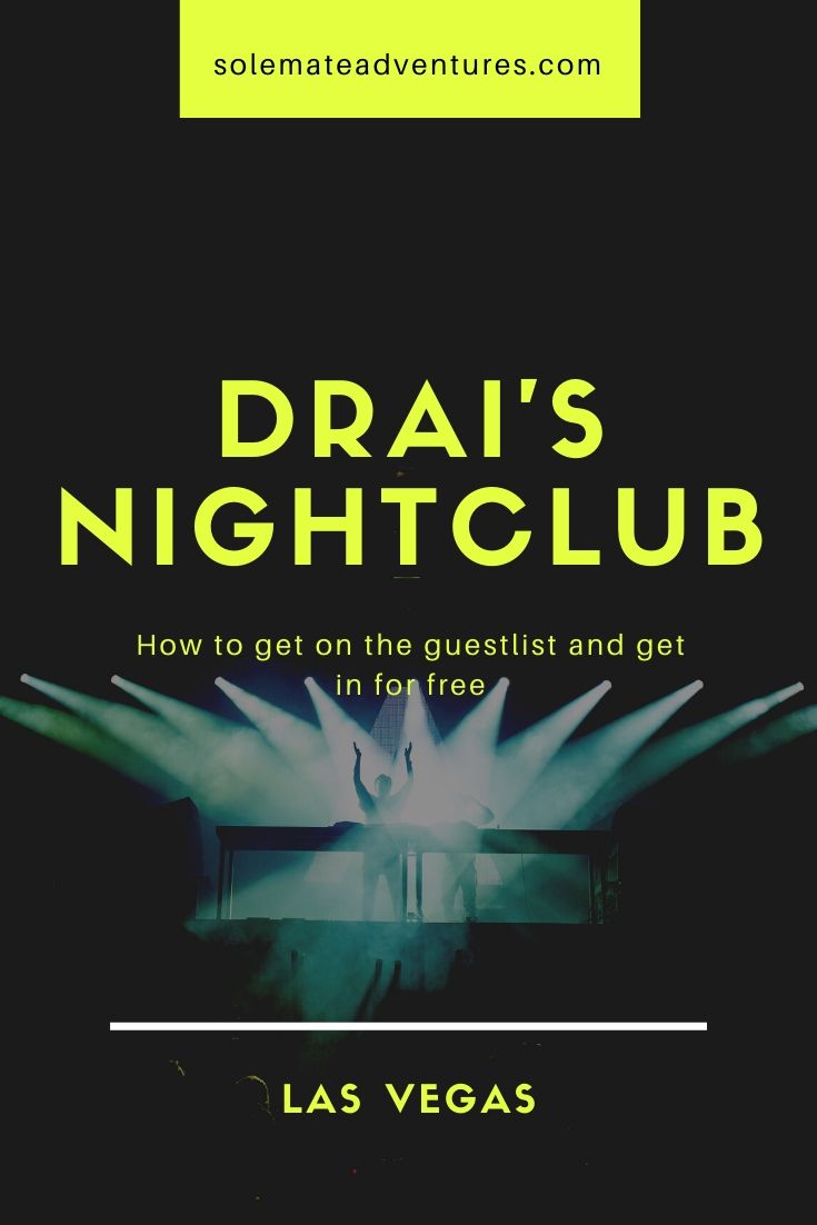 Looking for a fun night out in Vegas? Get on the Drai's guestlist for an amazing experience at Vegas' #1 hip hop club - we'll tell you how!