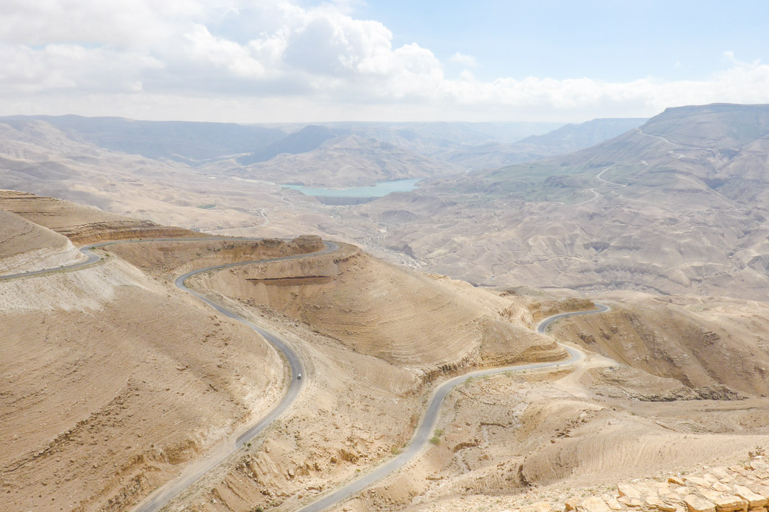 Driving Kings Highway in Jordan