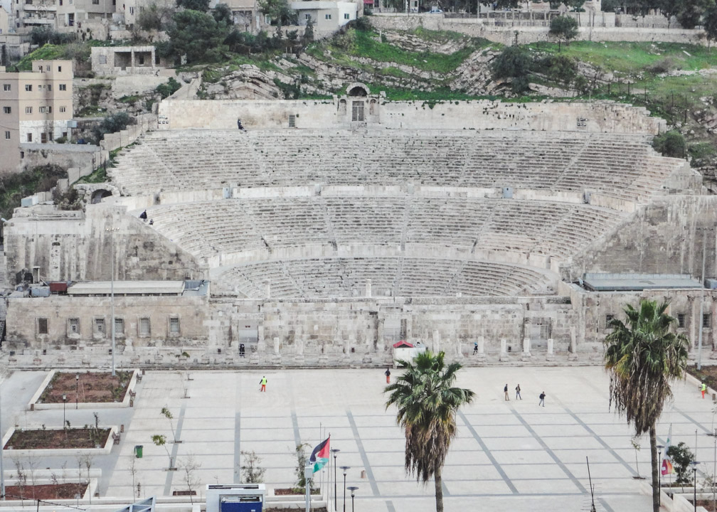 One Day in Amman View of Roman Theatre