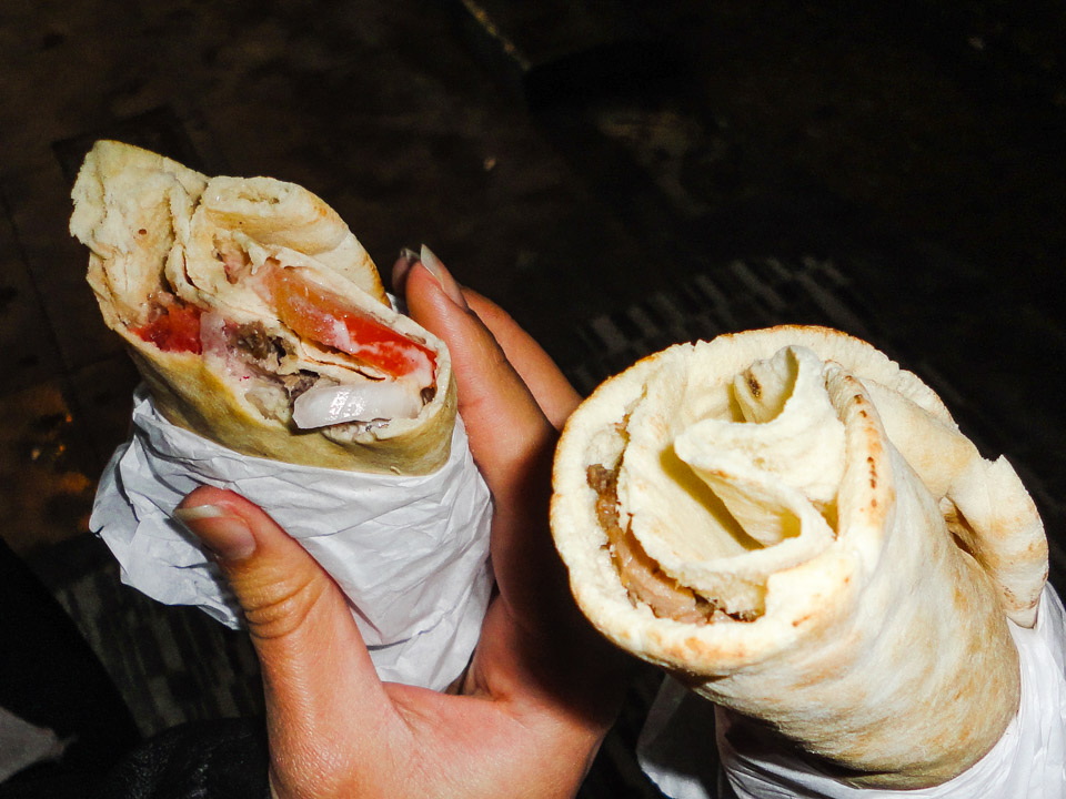 Shawarma from Reem One Day in Amman