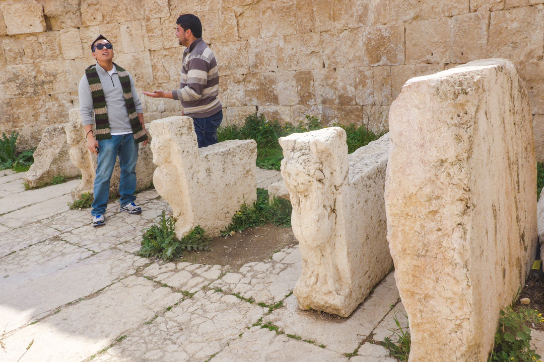 Tour Guide at Jerash