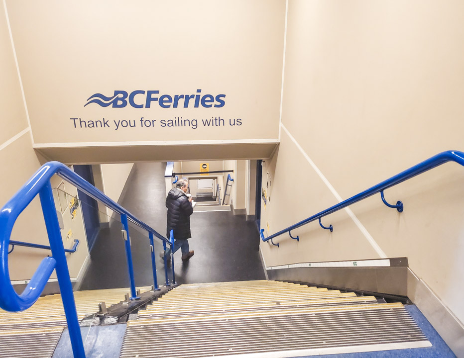 BC Ferries Vehicle Decks
