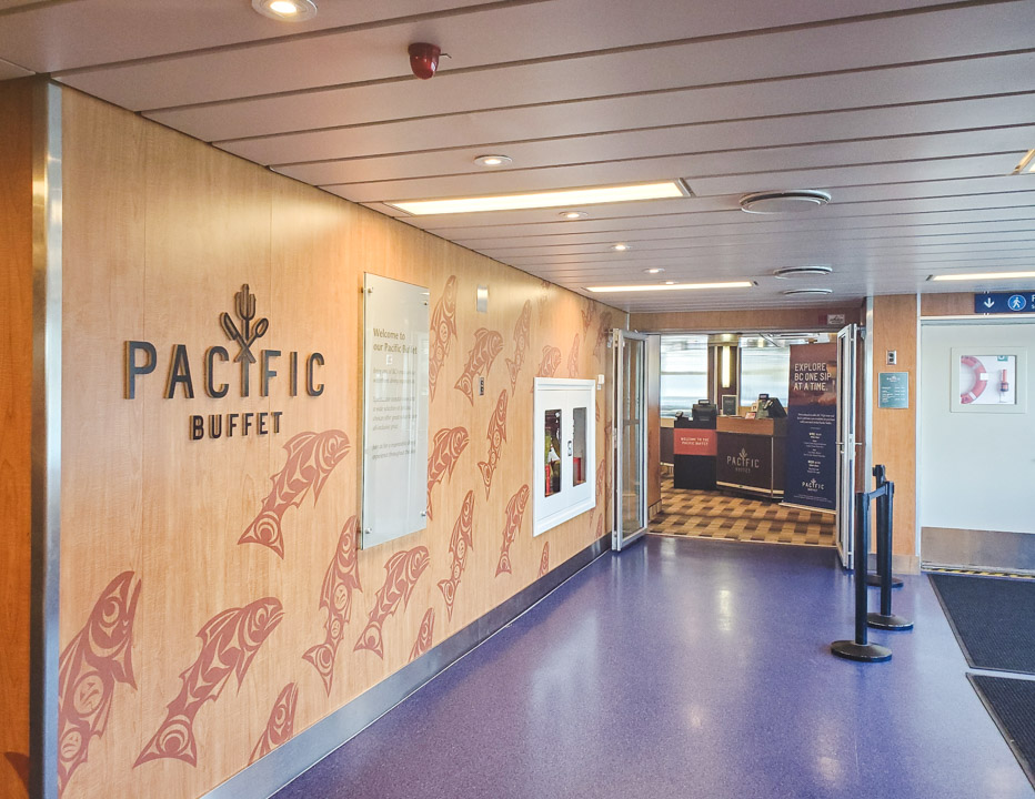 Pacific Buffet on BC Ferries