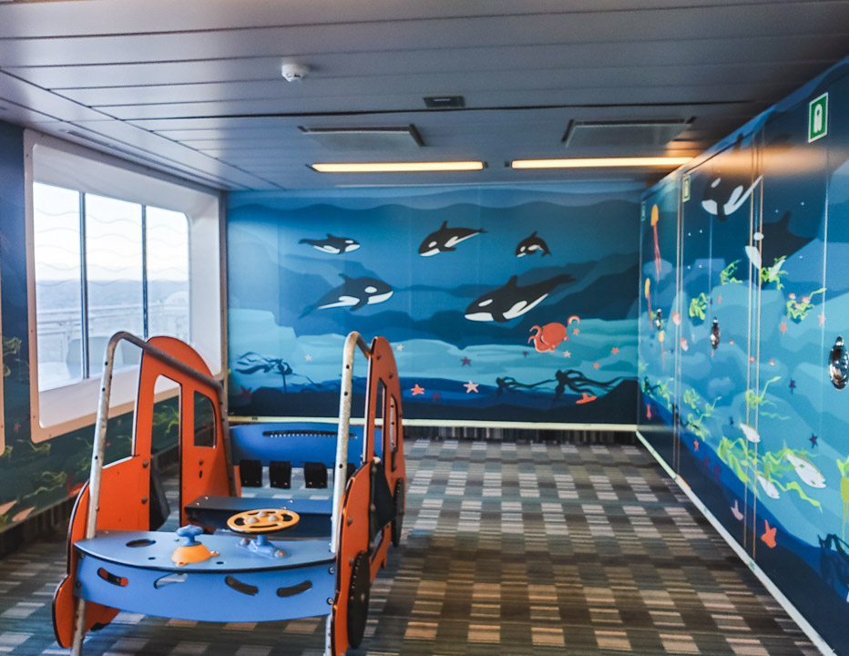 Play Area on Ferry from Vancouver to Victoria