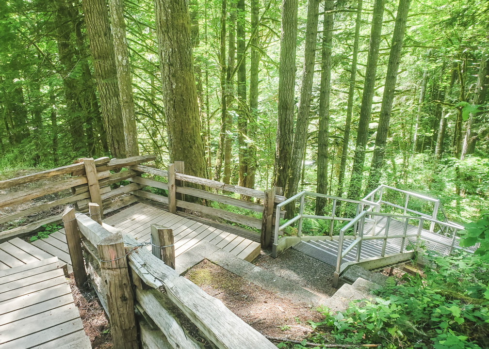 Goldstream Falls Staircase