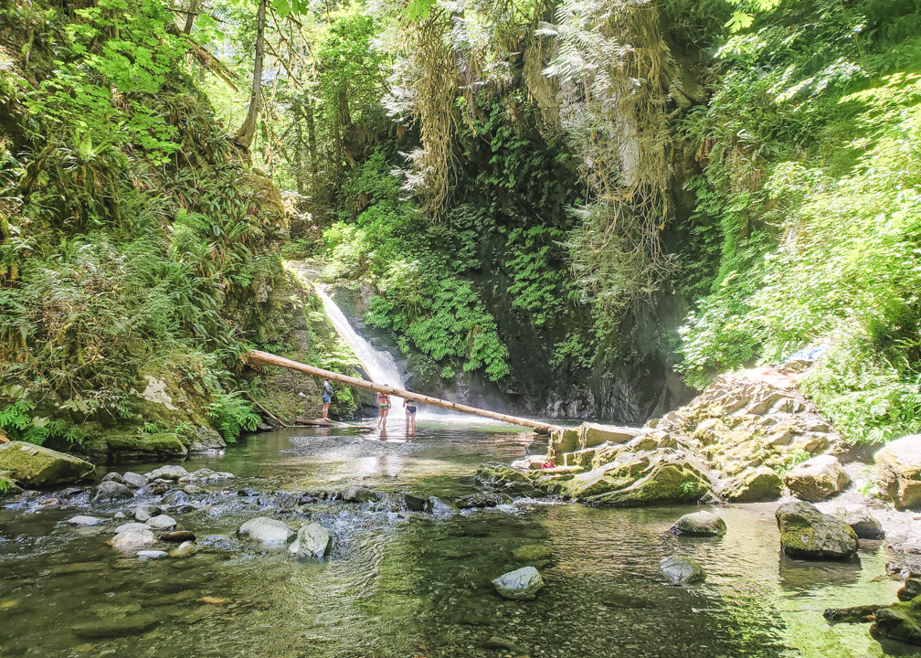 Goldstream Falls Victoria BC