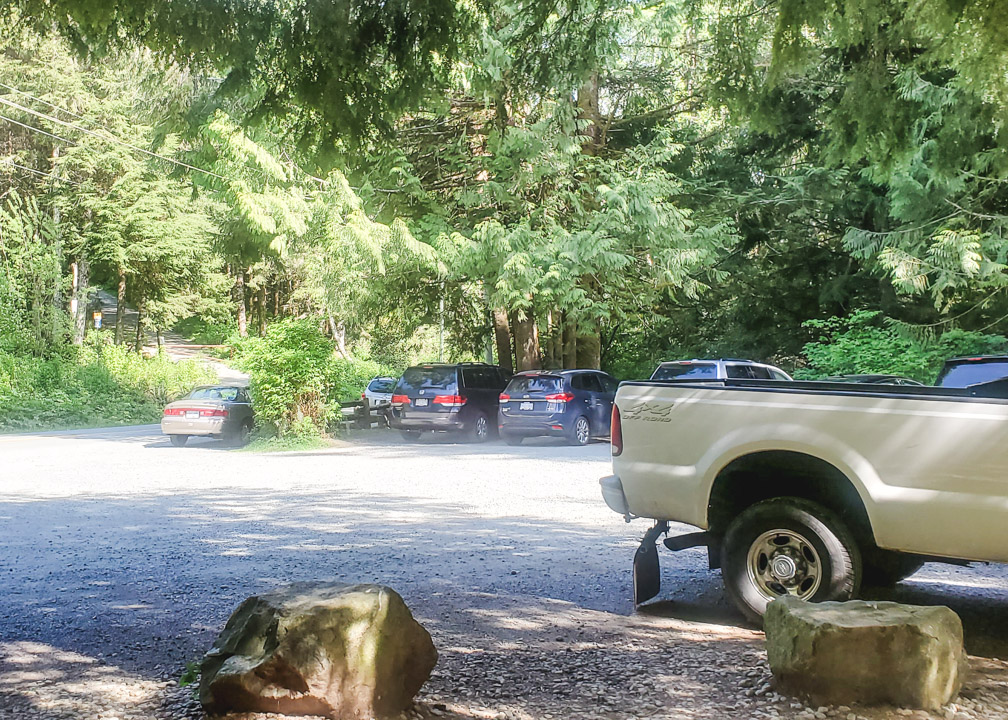 Sandcut Beach Parking Lot