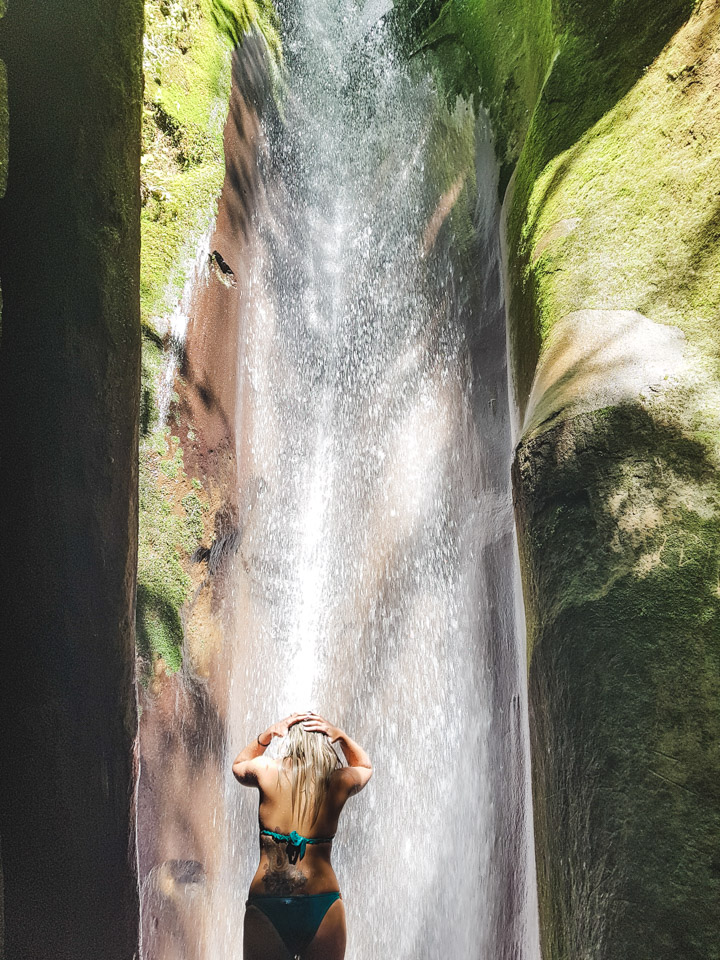 Sombrio Beach Hidden Waterfall