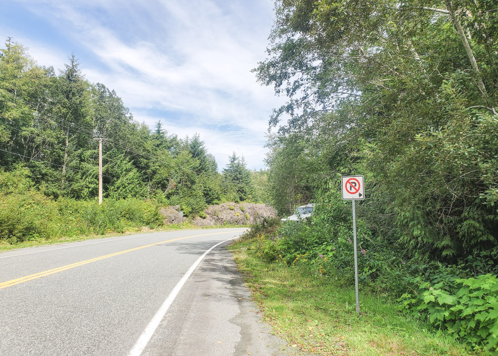 Port Hardy Plane Crash Trailhead