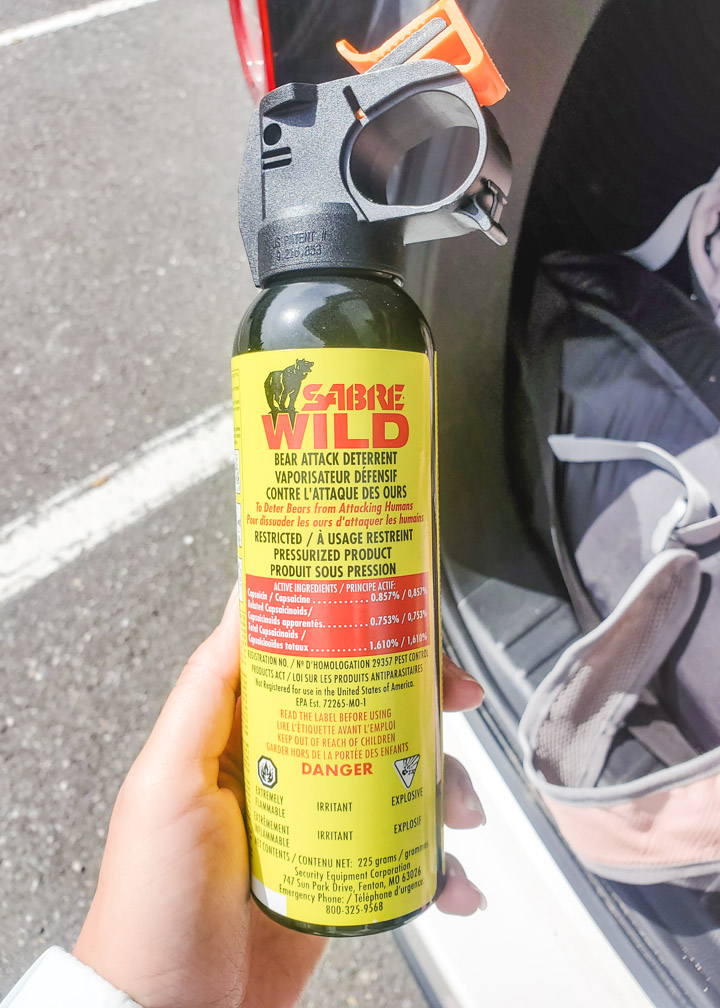 Sabre Bear Spray