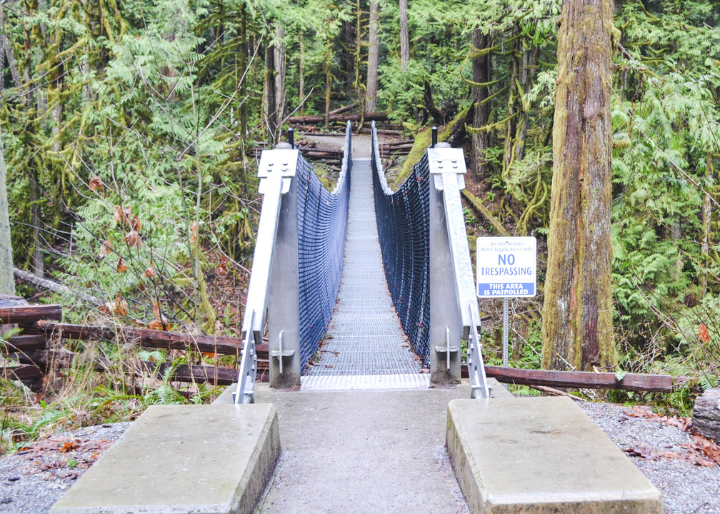 Waugh Falls Suspension Bridge