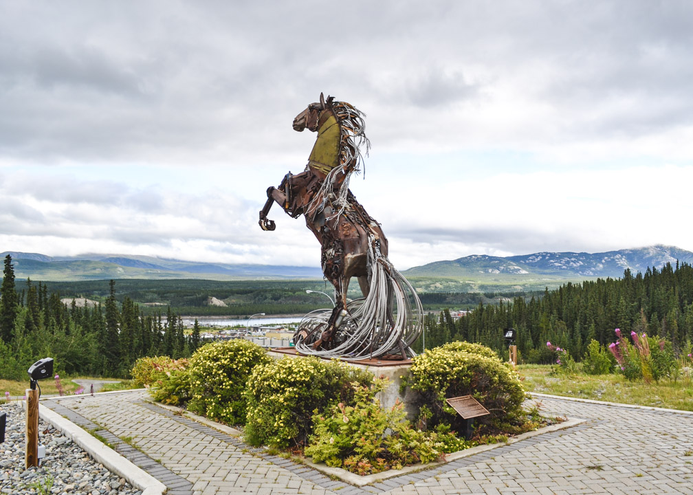 Whitehorse Statue