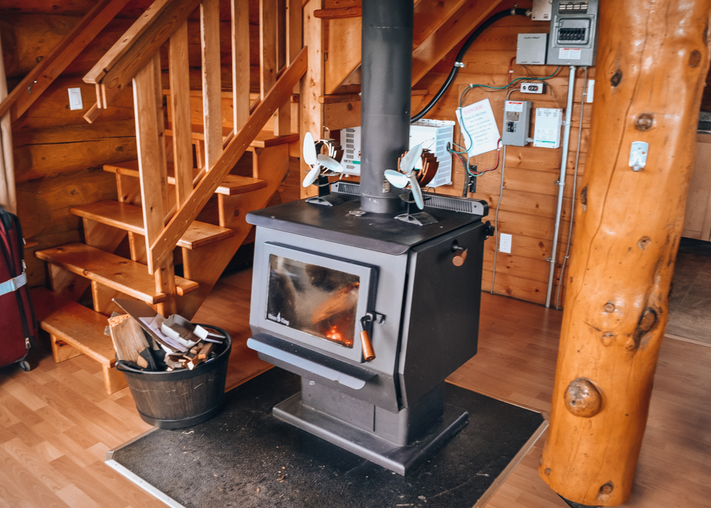 Cabin in the Yukon Wood Stove