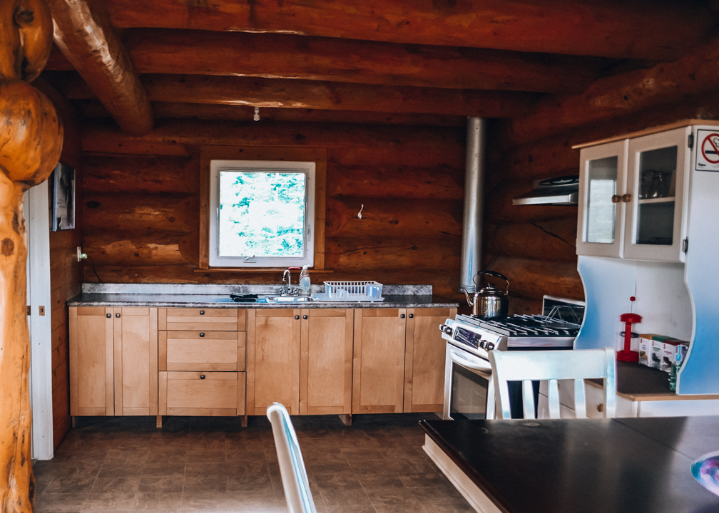 Muktuk Adventures Cabin Kitchen