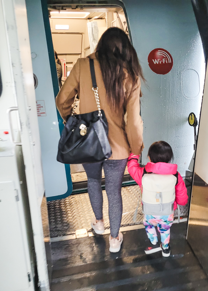 Tips for Flying with a Toddler Family Boarding