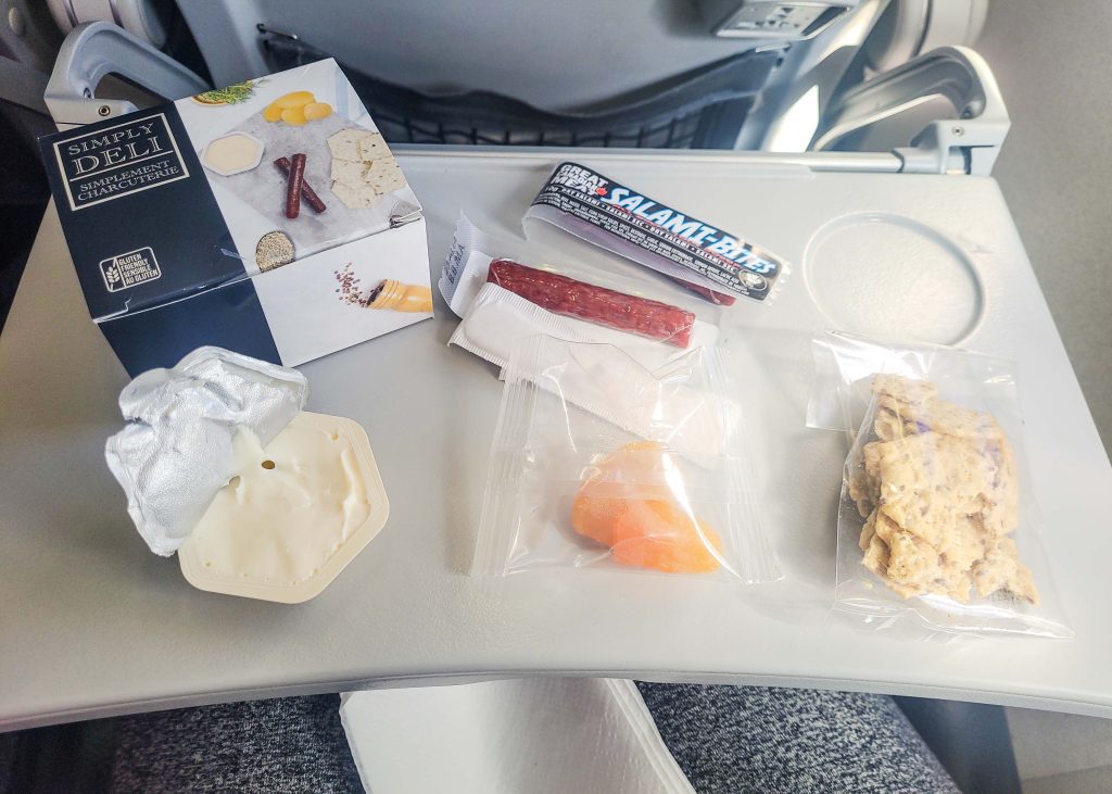 Swoop Airlines Review Food