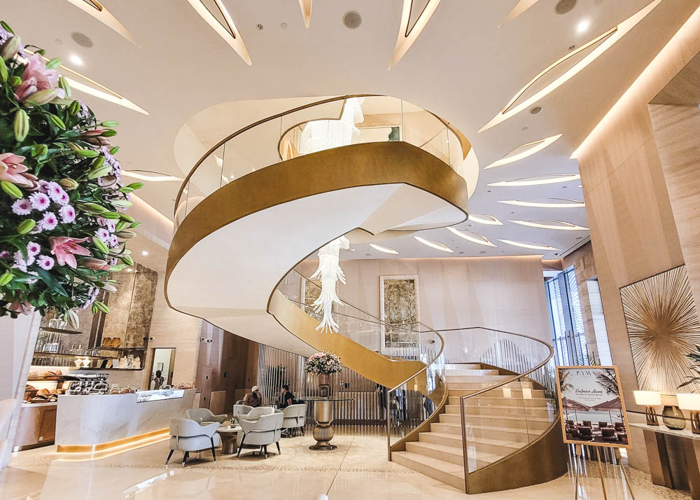 St Regis Dubai The Palm Spiral Staircase