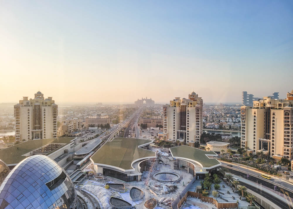 St Regis Dubai The Palm View from Room Atlantis