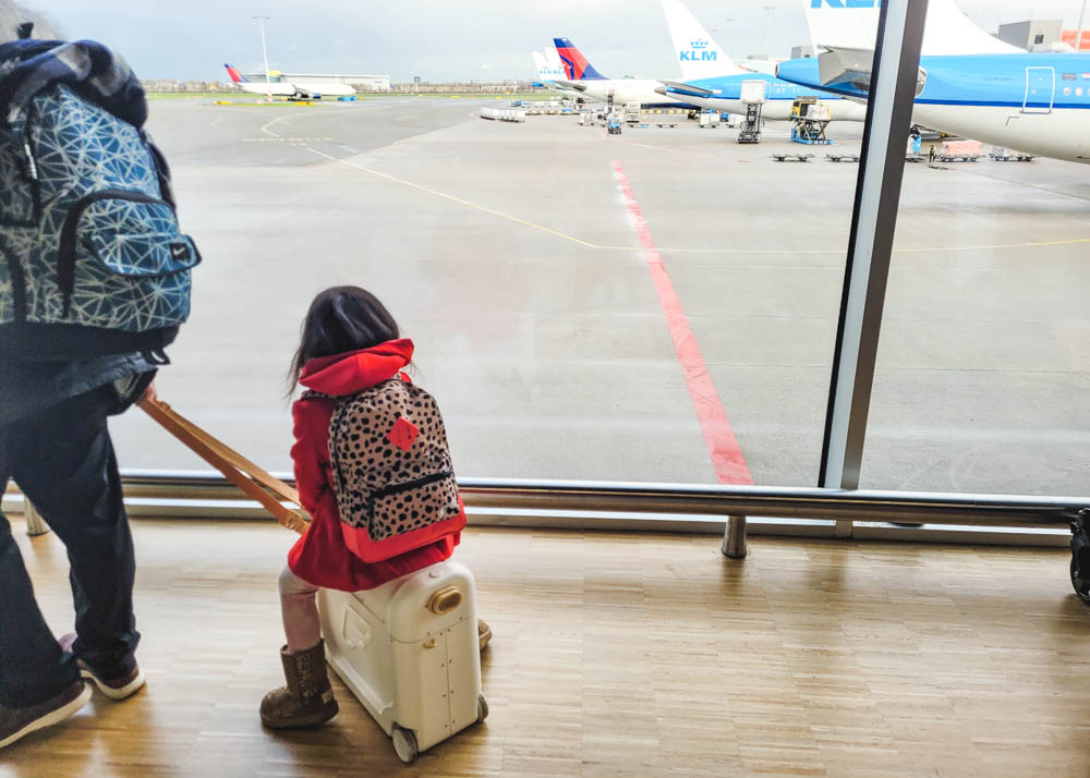 Getting through airport with 3 year old