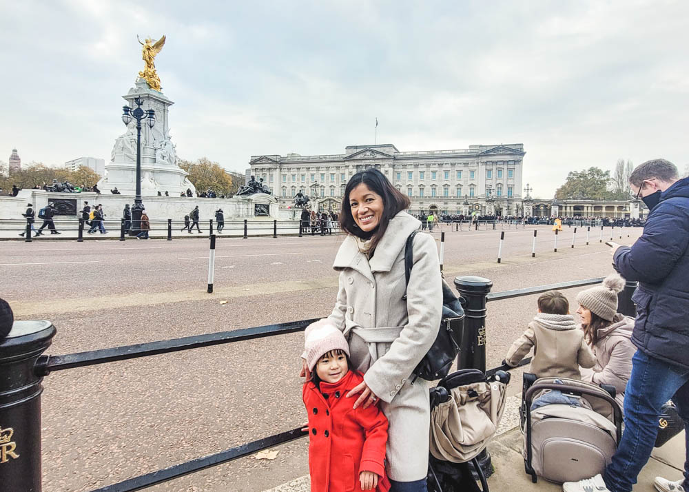 Buckingham Palace with kids