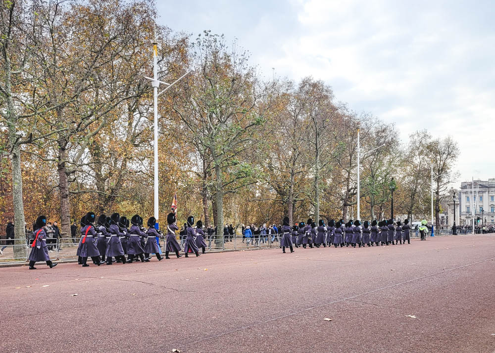 Changing of the Guards at Buckingham Palace